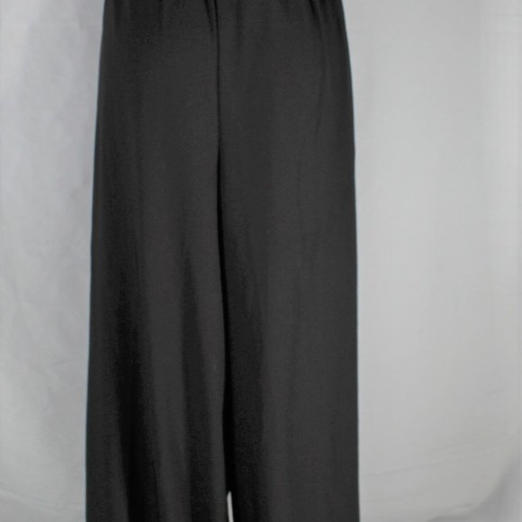 Black Wide Leg Juniors Plus Charlotte Russe NWT Pants Size 1X Juniors - Picture 4 of 5